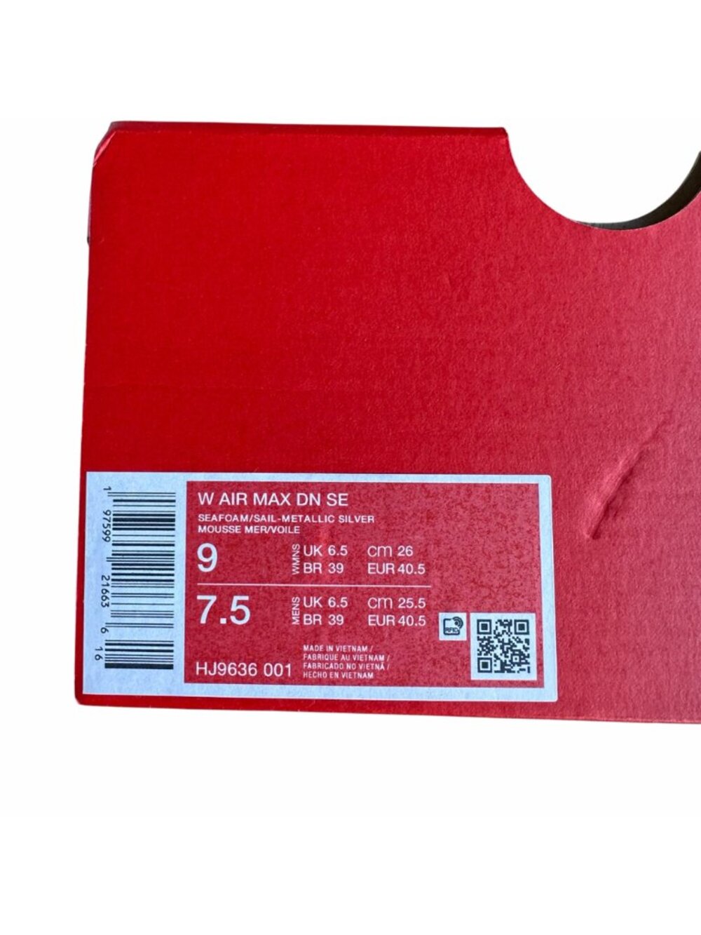 ✨Nike Air Max DN SE Seafoam Size 9 Women's Shoes Sneakers Mint Green HJ9636-001✨ - Picture 8 of 11
